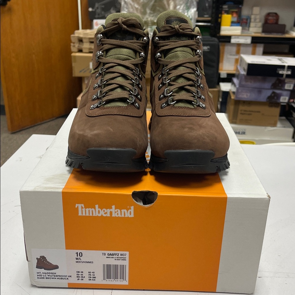 Timberland Men's Dark Brown Hiking Boots